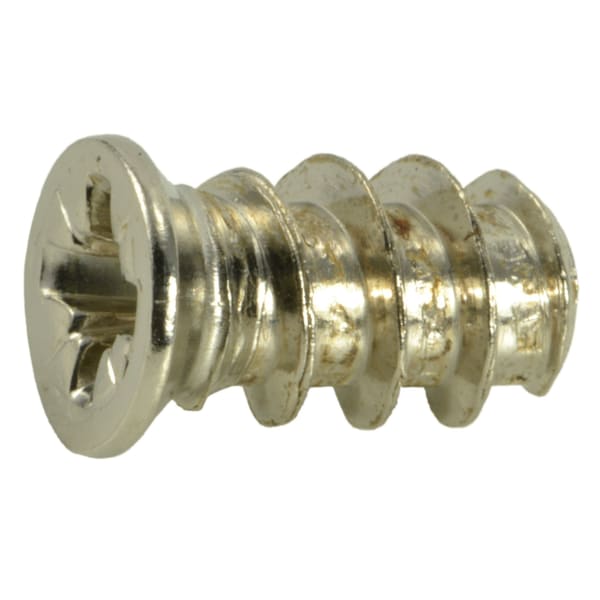 Midwest Fastener Wood Screw, M6.3, 11.5 mm, Nickel Steel Flat Head Phillips Drive, 40 PK 35984 - main